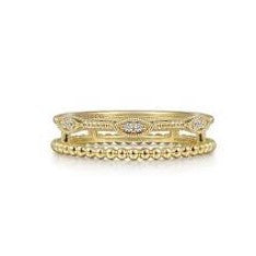 Gabriel & Co Stackable Diamond Band