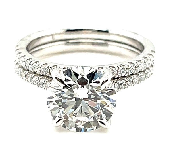 14 Kt White Gold Private Label Lab Grown Diamond Engagement Ring