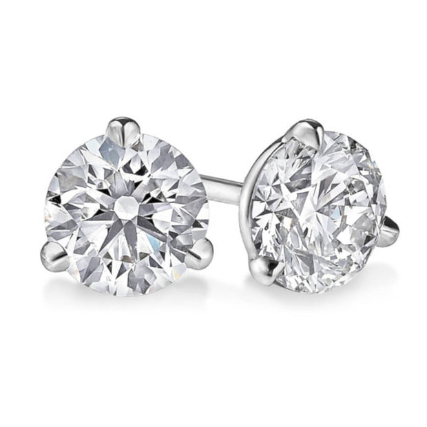 Lab Grown Diamond Stud Earrings