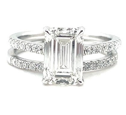 Private Label Lab Grown Diamond Engagement Ring