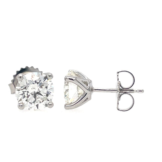 Diamond Stud Earrings 2.42ct