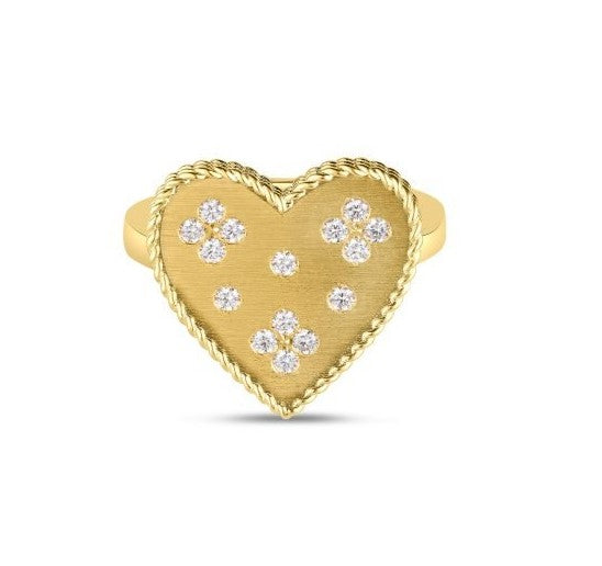 Roberto Coin Venetian Princess Heart Ring