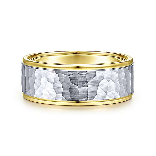 Gold Wedding Bands  -  Men'