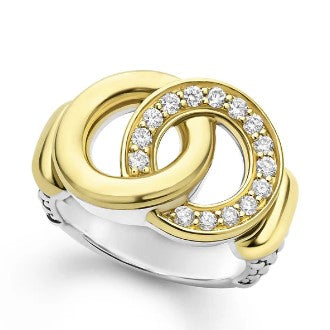 LAGOS Signature Caviar Diamond Ring