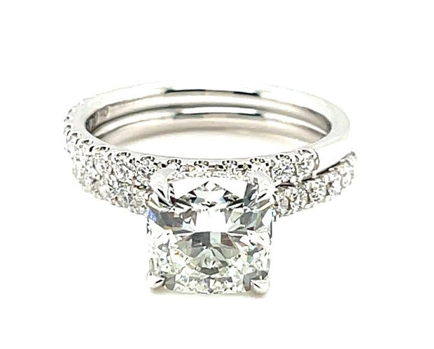 14 Kt White Gold Private Label Lab Grown Diamond Engagement Ring